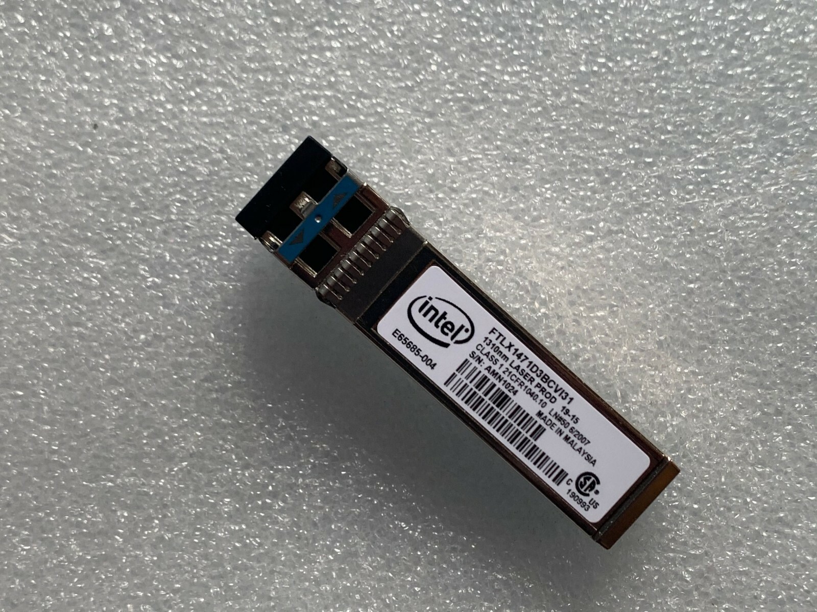Genuine Intel E10GSFPLR FTLX1471D3BCVI31 Ethernet SFP+ LR,Support X520 ...