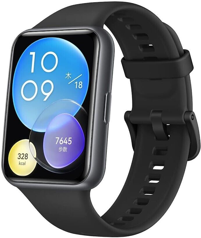 HUAWEI WATCH FIT2 Smart Watch Midnight Black Japan HUAWEI WATCH FIT2 Smart Watch Midnight Black Japan