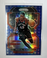 2021-22 Panini Prizm Pascal Siakam Blue Diamond Prizm NBA 75th #174