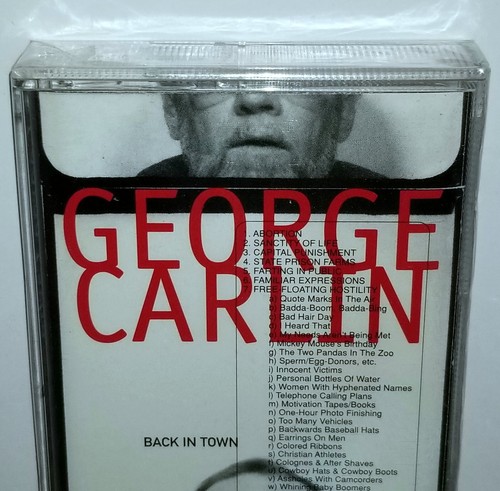 GEORGE CARLIN SEALED STAND UP COMEDY TAPE CASSETTE 1996 ATLANTIC RECORDS - Picture 12 of 18