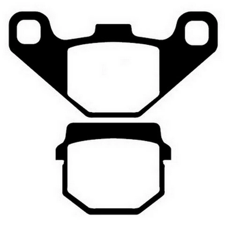 Pastilhas de freio a disco traseiras EBC carbono TT (1 conjunto) compatíveis com APRILIA TUONO 125 (2017 a 2022) - Imagem 4 de 4