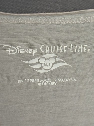 Cárdigan de mujer Disney Cruise Line frente abierto talla M/L náutico a rayas - Imagen 3 de 6
