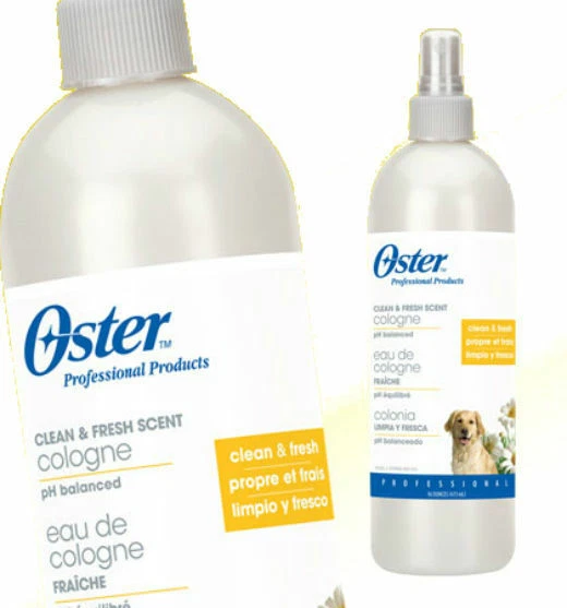 Oster Cologne for Dogs Clean Fresh Scent 16 oz Fragrance pH