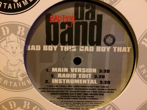 Da Band 12” Bad Boy This Bad Boy That * VG++ Rare Promo - Picture 3 of 6
