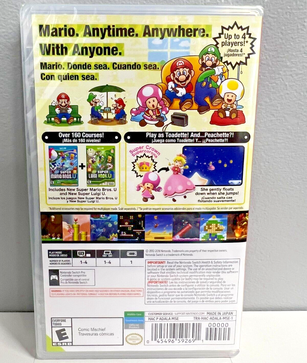 Super Mario Bros. Wonder & New Super Mario Bros. U Deluxe Super Mario Bros. Wonder & New Super Mario Bros. U Deluxe