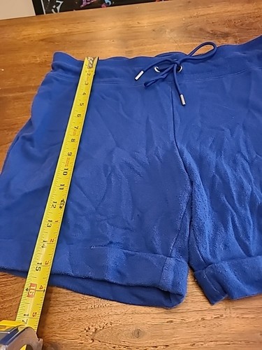 Tommy Hilfiger Sportshorts Schweißauszüge sportliche Fitness Manschetten grafisches Logo Frauen L - Bild 5 von 9