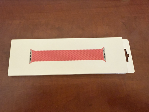Apple Watch Pleciona pętla solo GENIUNE NOWY - Rozmiar 7 - 45MM - Guawa - MT913AM/A
