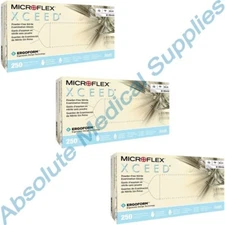 *750-Gloves* Microflex XCEED Powder-Free Nitrile Medical X-Small XC-310-XS