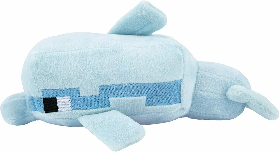 Minecraft J!NX Dolphin Happy Explorer 8" Plush (NEW WITH TAGS) - Image 2 of 3