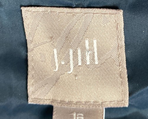 J Jill Car Coat Jacket Wool Blue Womens 2 Button Size 18 NWT - Picture 6 of 6