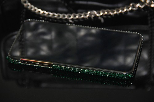 Bling Green Diamond Case Cover F iPhone 14 13 12 Pro Max With SWAROVSKI ELEMENTS - Picture 9 of 12