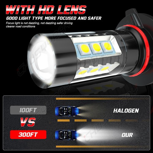For Lexus LS430 2004 2005 2006 HID LED Headlight Bulbs Hi-Lo D2S /D2R+Fog Light - Picture 8 of 11
