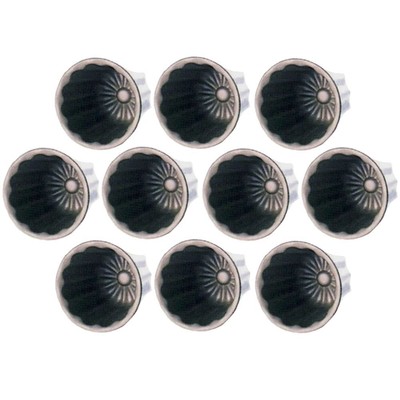 Shimotori Corporation Black Figure Canel? Baking Mold Set Of 10 Made Japan_