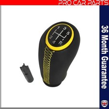 Leather Gear Knob Shift Stick Adapter fits RENAULT KANGOO MK2 / 2007 – 2017