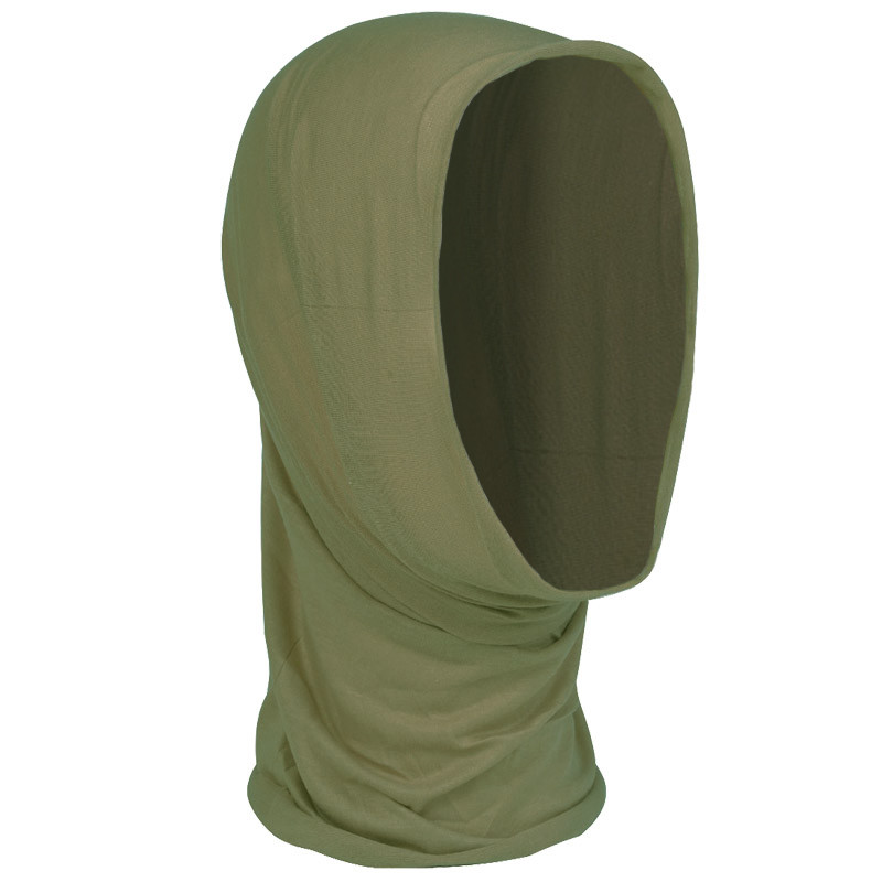 Multifunzione Copricapo Versatile Sciarpa Pac Headwrap Maschera Fascia Di Oliva
