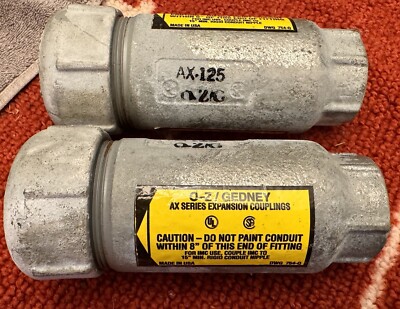 OZ-Gedney AX-125 1-1/4'' Expansion Joint Conduit Fitting For Rigid & IMC