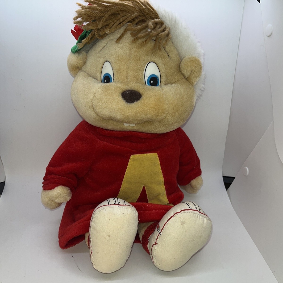 Alvin of The Chipmunks Vintage 1990 Christmas Plush 16 in Dayton