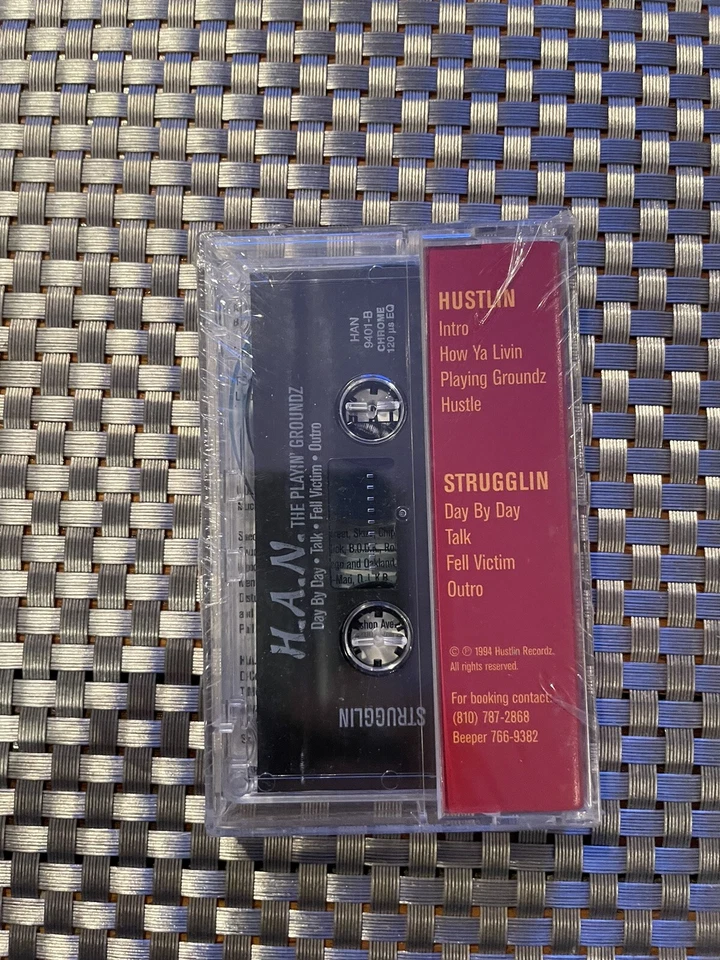 H.A.N. THE PLAYIN’ GROUNDZ-RARE-OOP-NEW SEALED-FLINT-1994 - Image 2 of 2