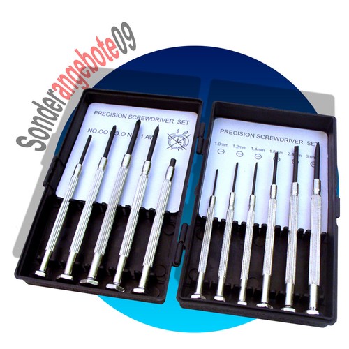 FEINMECHANIKER Uhrmacher Werkzeug Box Set 11-teilig Werkzeugsatz Schraubendreher