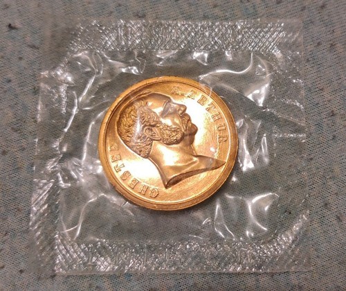 President Chester A. Arthur Inaugural Coin 1 5/16" Medal