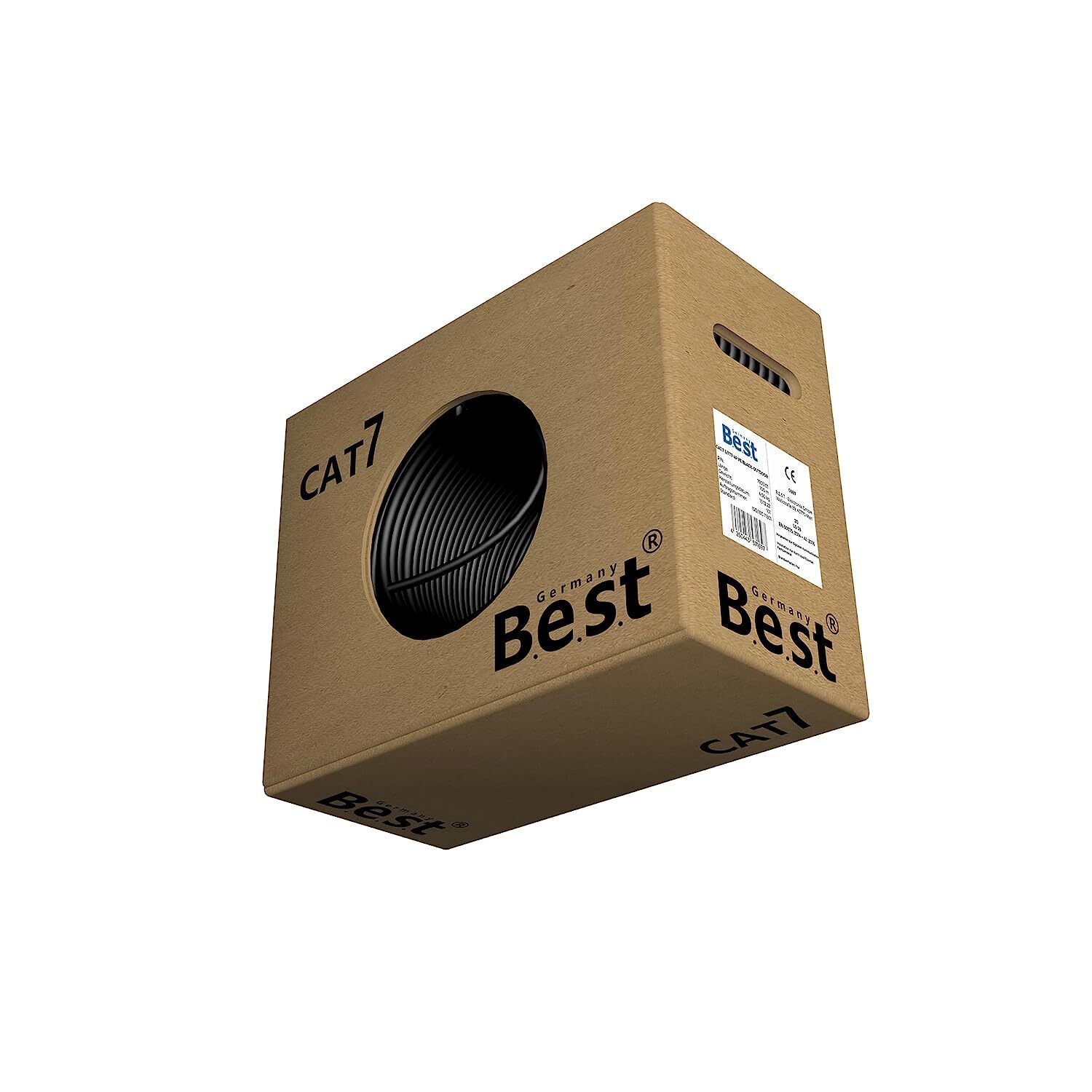 CAT 7 Outdoor LAN Kabel Erdkabel Verlegekabel UVbeständig Gigabit 1000MHz 50-500