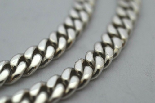 Collar de cadena de plata esterlina 925. 52 gramos, 50 cm, 20" - Imagen 2 de 12