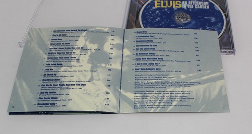 Elvis An Afternoon in the Garden CD 1997 Hound Dog, Heartbreak Hotel, Proud Mary - Picture 11 of 16