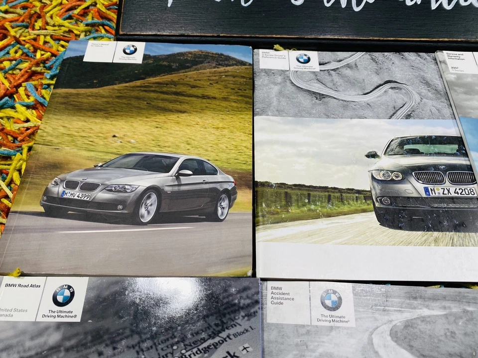 JUEGO MANUAL DEL PROPIETARIO 328 335 BMW SERIE 3 CUPÉ 328i 328xi 335i completo⭕️ Foto 2 de 4