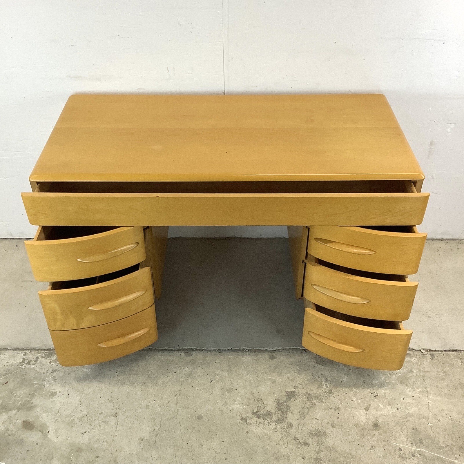 MidCentury Writing Desk by HeywoodWakefield eBay