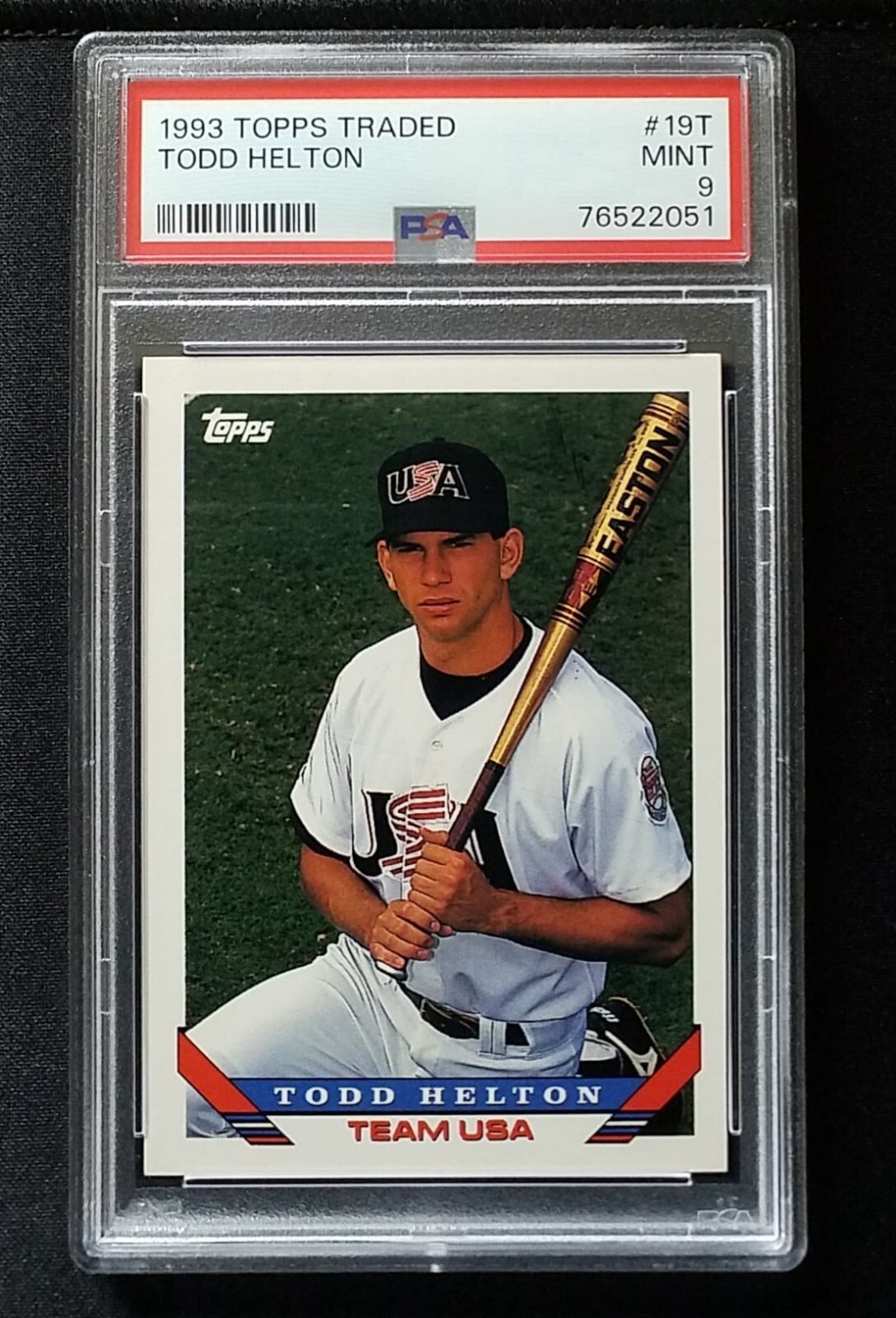Todd Helton 1993 Topps Traded RC PSA 9 Rookie Card HOF 1st Card