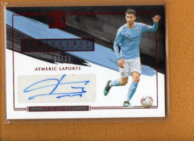 Aymeric Laporte 2020-21 Panini Impeccable Premier Stars Asia Aymeric Laporte 2020-21 Panini Impeccable Premier Stars Asia