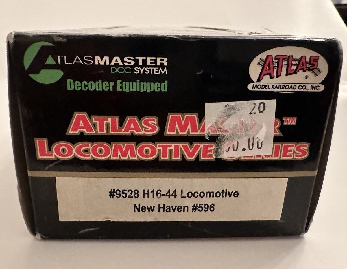 Atlas HO Scale #9528 H16-44 Loco New Haven #596 | eBay