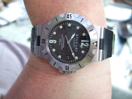 Men's Bvlgari Diagono SD38S Automatic COSC Certified 200m Divers Watch - Boxed! - Picture 2 of 22
