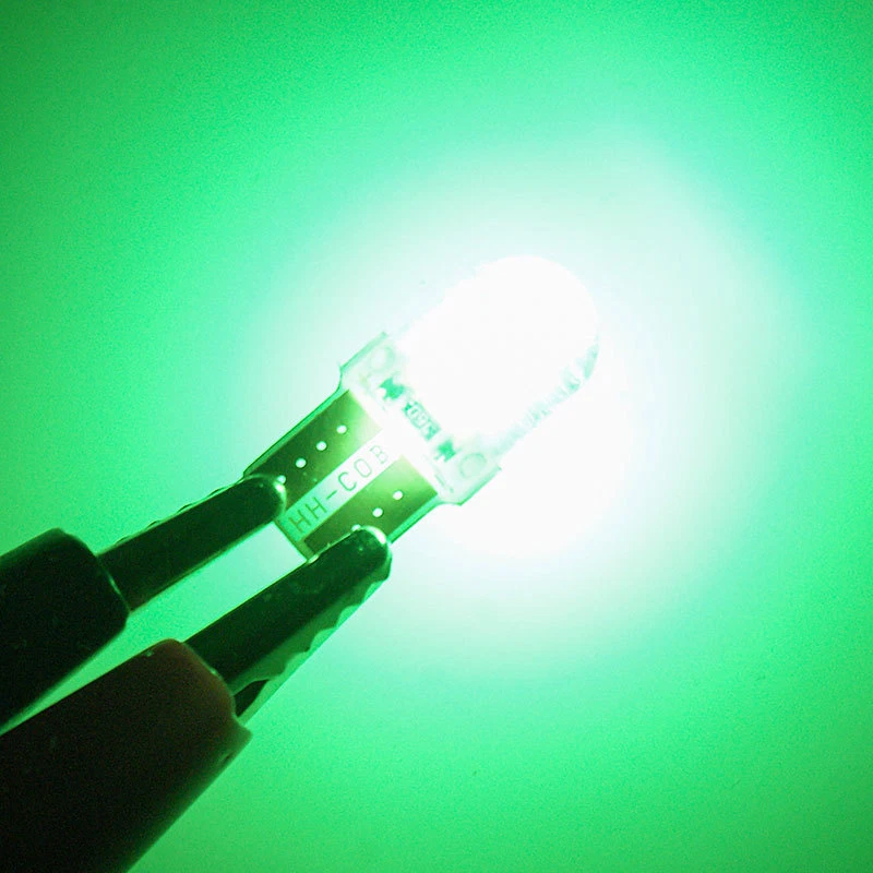 Placa de coche de gel de sílice COB de 2 piezas T10 168 194 W5W fdgfd fgdf Foto 3 de 4