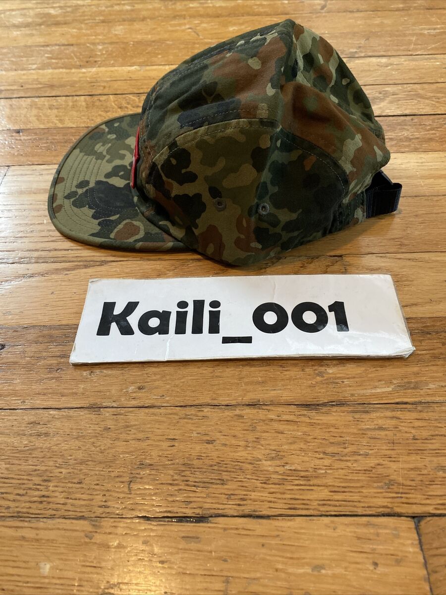 Supreme Military Camp Cap Olive Green Camo SS19 Hat B