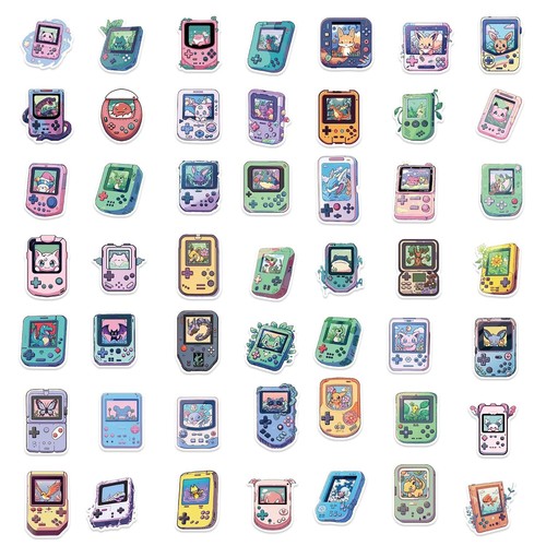 Süße Kawaii Pokemon Art Anime Manga Sticker zufällig 10/25/50 Stück - Bild 2 von 4