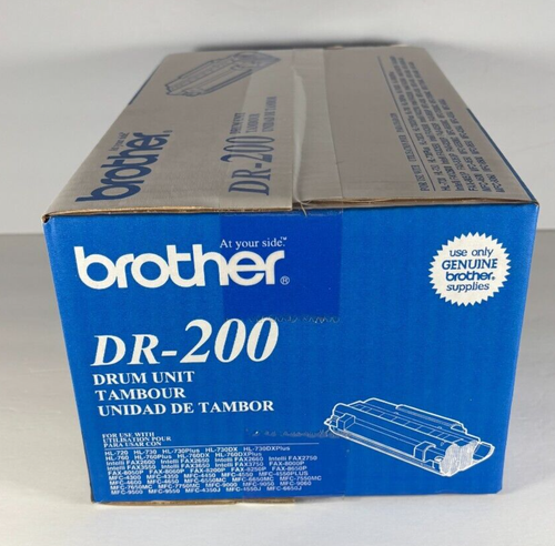 Brother DR200 DR-200 Brand New Sealed Drum Unit Genuine OEM - Picture 5 of 6