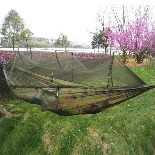 Ultra-Light Travel Camping Hammock | 300kg Load Capacity, Quick-drying Parachute - Picture 6 of 14