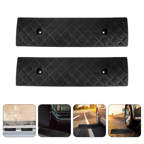 2 Pcs Curb Ramps Schwellenpolster Auffahrrampen Für Niedrige Autos - 第 4/12 張圖片