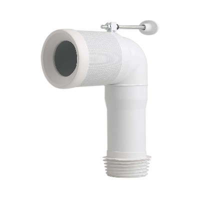 CURVA TECNICA L TAGLIABILE A MISURA D 90/110 Tubi Raccordi Scarico Plastica