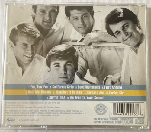The Beach Boys The Best Of CD Greatest Hits Album I Get Around - Picture 2 of 3