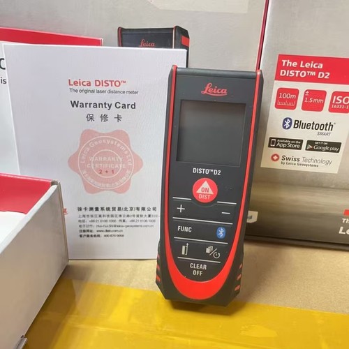 Leica Disto D2 100m/330ft Laser Distance Measure with Bluetooth 4.0 - Picture 6 of 6
