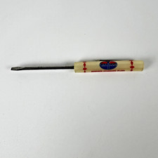 Vintage Standard Oil Pocket Screwdriver Romines Plaza Morris IL Flathead Tool