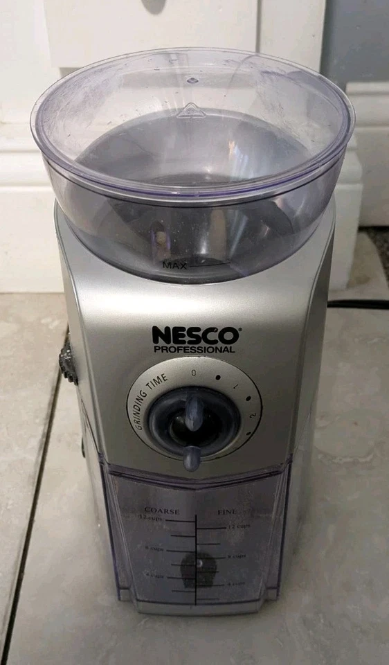 Nesco Burr 咖啡研磨机 BG-88 - 灰色 — 第 2/4 张图片