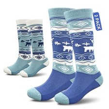  2 Pack Kids Merino Wool Blend Ski Small 1 Pa...