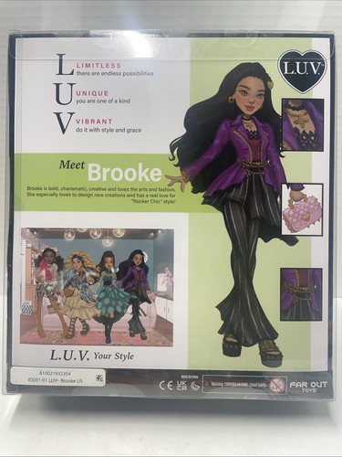 LUV Limitless unica vibrante bambola alla moda BROOKE - Foto 4 di 6