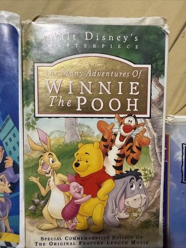 Used-Vintage Walt Disney VHS Lot Masterpiece Collection Lot Of 10 - Picture 8 of 10