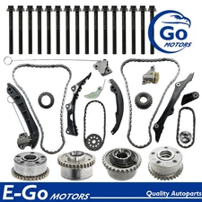 Cylinder Head Bolt Timing Chain Kit VVT For Chrysler Dodge Avenger Jeep V6 3.6L