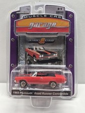 Greenlight Muscle Car Garage 1969 Plymouth Road Runner Convertible Diecast Greenlight Muscle Car Garage 1969 Plymouth Road Runner Convertible Diecast