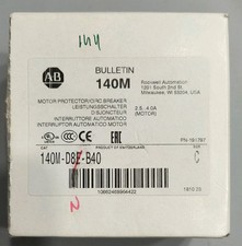 Allen-Bradley 140M-D8E-B40 Ser C, Motor Protector/Circuit Breaker, 2.5-4A, 480V
